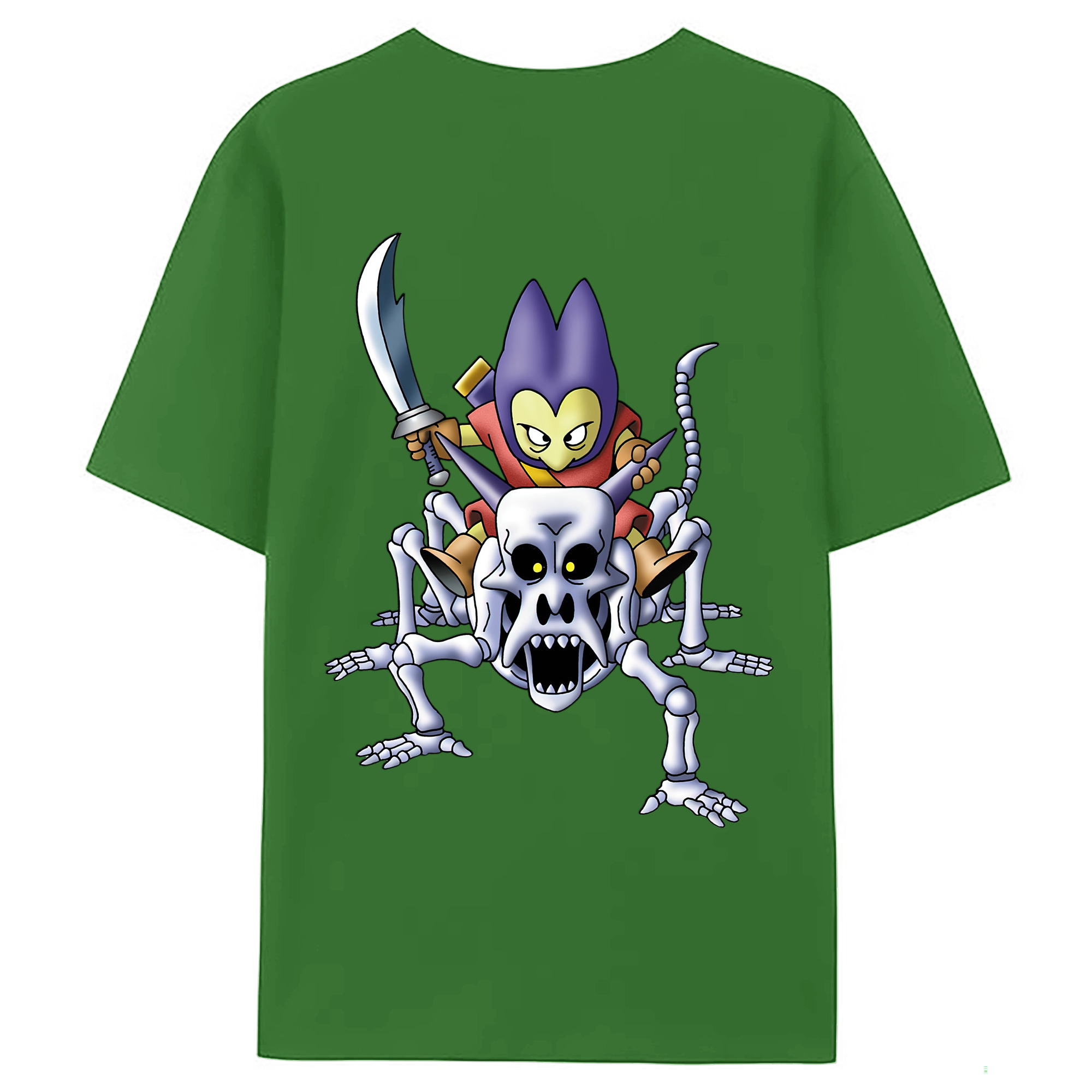 （画像用） ドラゴンクエスト Doragon Kuesuto Dragon Quest レディース半袖Tシャツ(バックプリント)